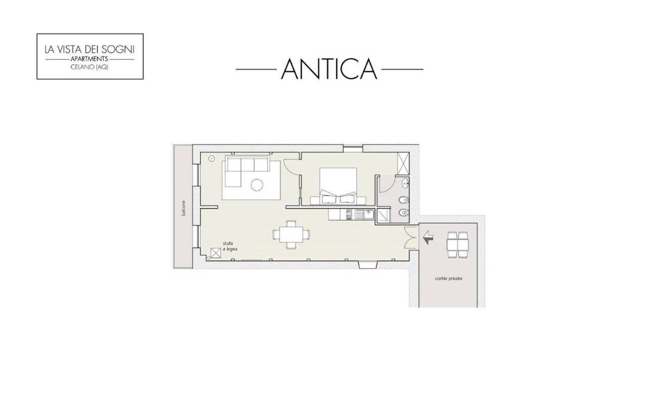Lavistadeisogni Antica Celano Exteriér fotografie